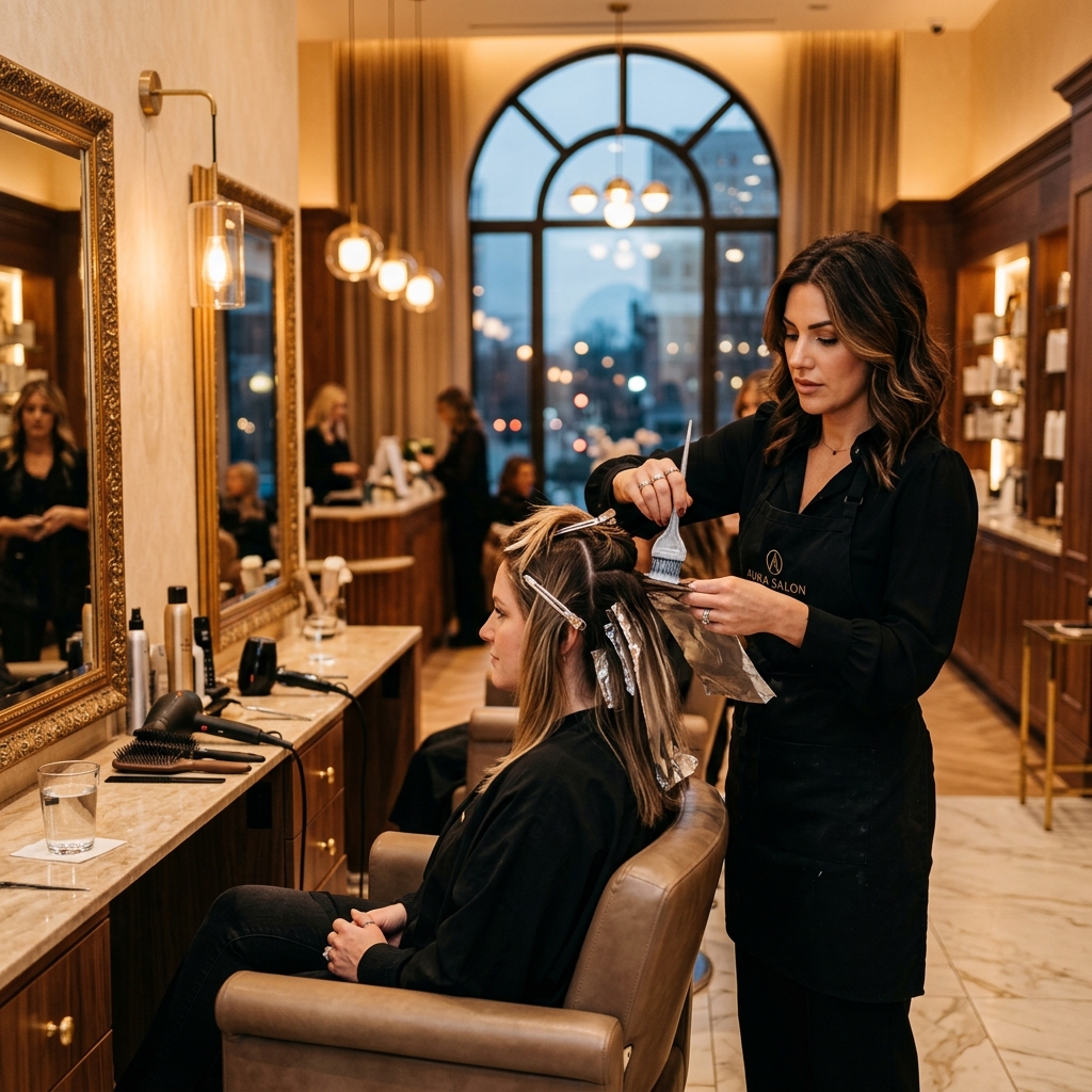 Stylist Working